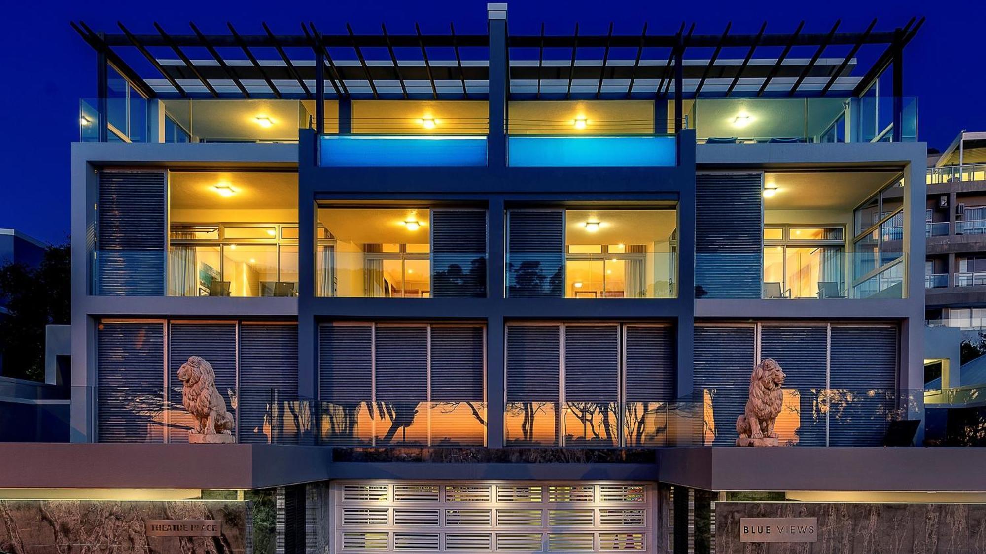 Blue Views Penthouse Beachfront Apartment With Pool Cidade Do Cabo Exterior foto